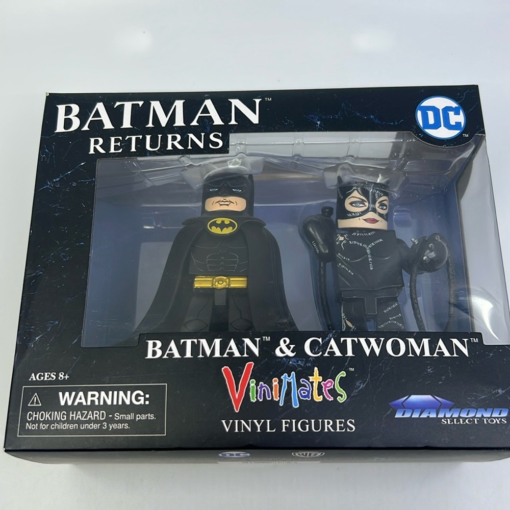 ViniMates Diamond Select Toys Batman Returns Batman & Catwoman New